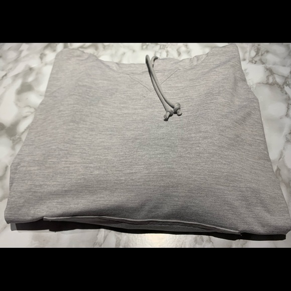 Grey Nike Crop Sweatshirt - 3X - Picture 3 of 6